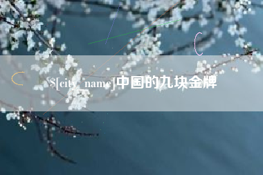 天水中国的九块金牌