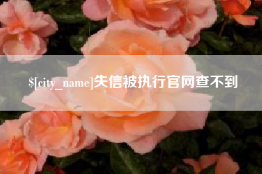 天水失信被执行官网查不到