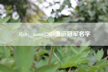 天水2024奥运冠军名字