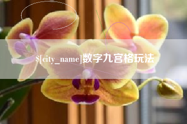 天水数字九宫格玩法