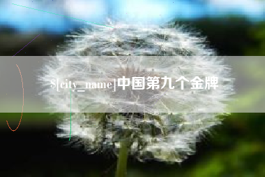 天水中国第九个金牌