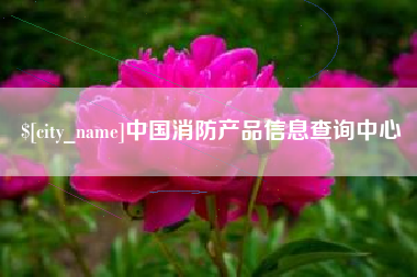 天水中国消防产品信息查询中心