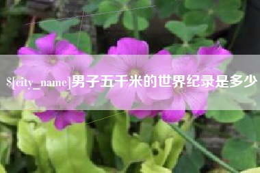 天水男子五千米的世界纪录是多少