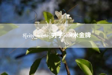天水男子5000米金牌