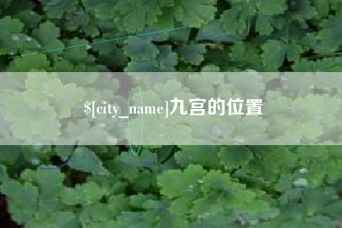 天水九宫的位置