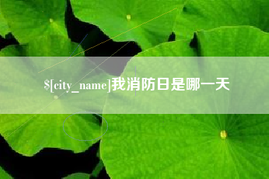 天水我消防日是哪一天
