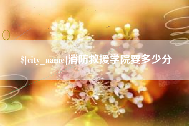 天水消防救援学院要多少分